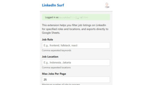LinkedIn Surf